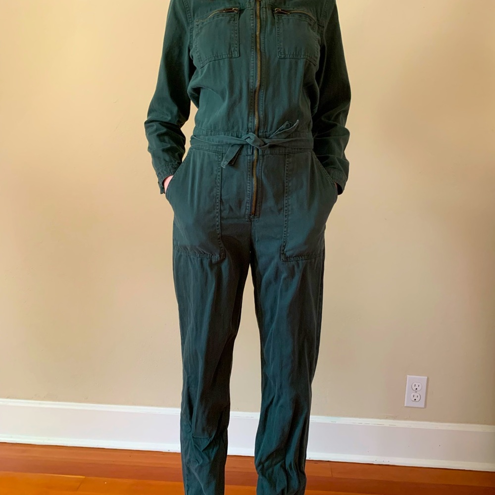 Lucky Brand Jumpsuit size S/P in Dark Green